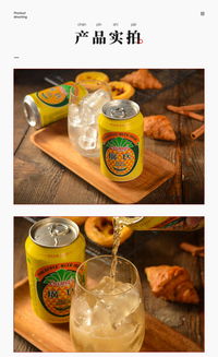 廣氏菠蘿啤酒風味飲料 無酒精即飲佳品，整箱批發更劃算